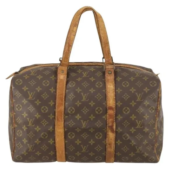 LOUIS VUITTON Monogram Sac Souple 45 Boston Bag M41624 LV Auth 148049 - Picture 2 of 16